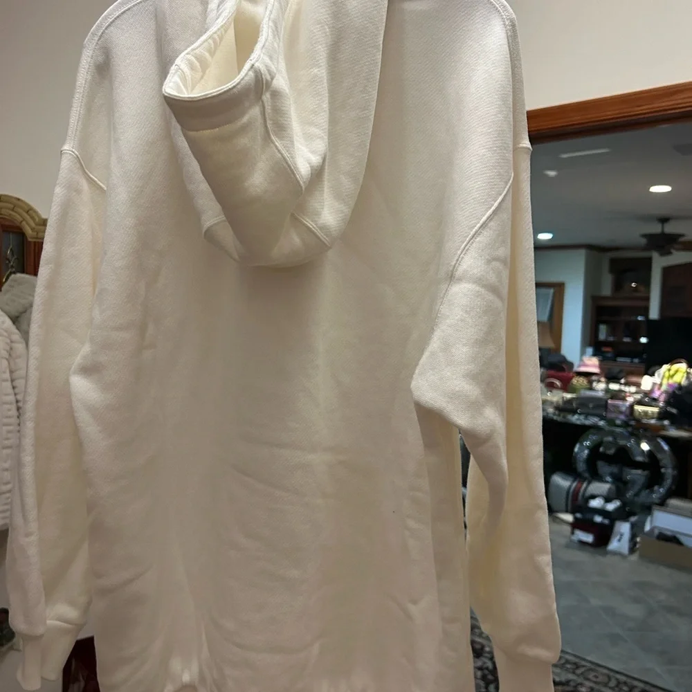 Men's Gucci interlocking G logo, oversized  cotton hoodie size small fits large